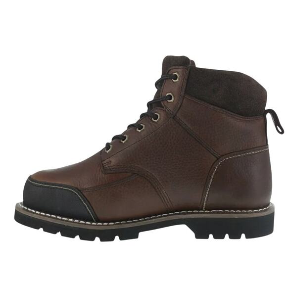 Iron Age Mens Dozer 6 Work Boots US 6 Wide Brown Leather Steel Toe NIB main image 11